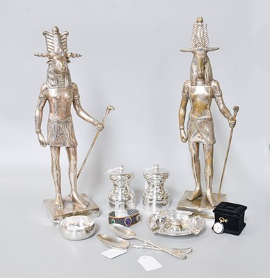Lot 148 - A Collection of Assorted Silver, comprising an...
