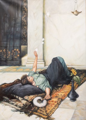 Lot 1213 - After John William Waterhouse Dolce Far Niente...