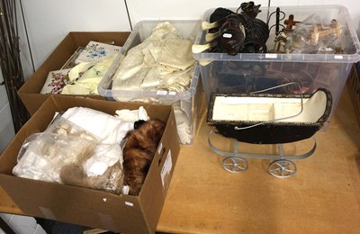 Lot 1246 - Assorted Baby and Dolls Costume, cotton and...