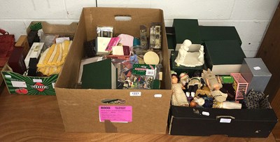 Lot 1227 - Assorted Dolls House Furniture, Accessories...