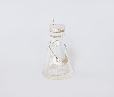 Lot 84 - A George V Silver-Mounted Glass Whisky-Tot, by...