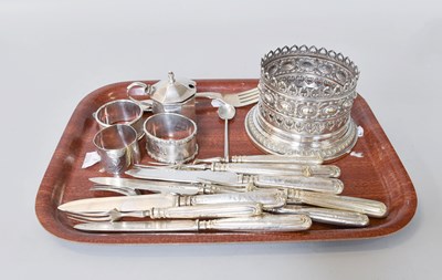 Lot 151 - A Collection of Assorted Silver and Silver...