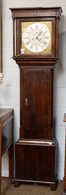 Lot 1309 - An Oak Eight Day Long-Case Clock, signed Jno....