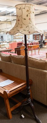 Lot 1337 - A Carved Mahogany Standard Lamp, adapted from...