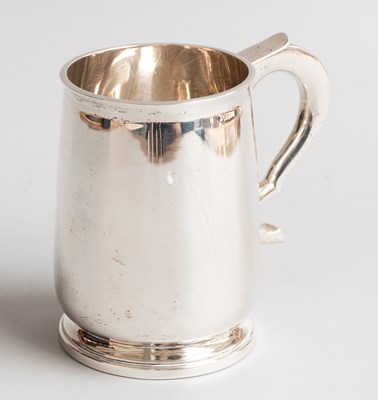 Lot 112 - A George V Silver Mug, by Adie Brothers Ltd.,...
