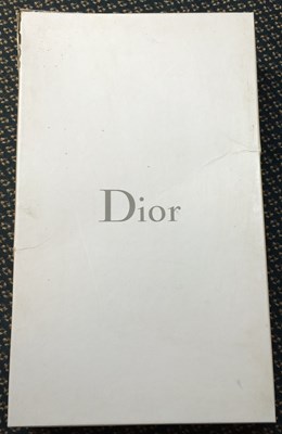 Lot 1027 - Pair of Dior Black Leather Heeled Boots,...