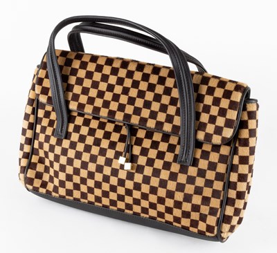Lot 1063 - Louis Vuitton Lionne Hide Covered Handbag in...