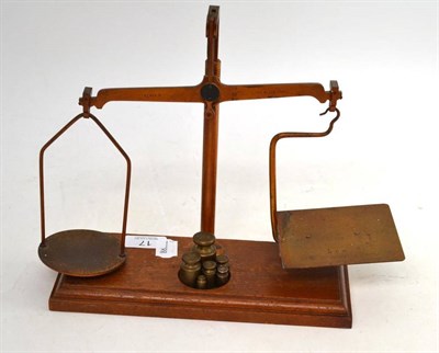 Lot 17 - De Grave Short & Co Ltd. GPO scales and weights