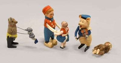 Lot 3303 - Schuco (Germany) Clockwork Figures