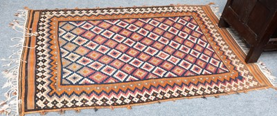 Lot 1265 - Kashgai Kilim, the stepped diamond lattice...