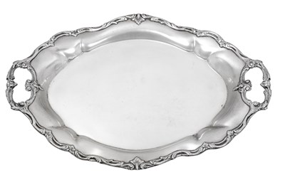 Lot An Irish Silver Tray