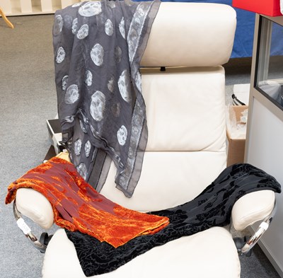 Lot 1015 - An Alexander McQueen Skull Printed Scarf,...