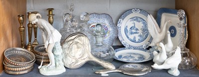 Lot 204 - Assorted Silver, Silver Plate, Ceramics and...