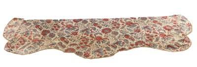 Lot 2312 - Late 18th Century French Floral Printed Pelmet,...