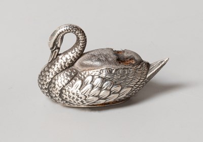 Lot 177 - An Edward VII Novelty Silver Pin-Cushion, by...