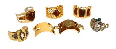 Lot 2287 - Circa 1930s Albert Flamand Paris Fladium Cuffs,...