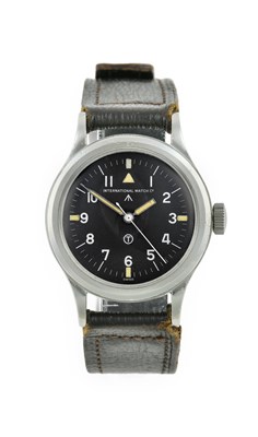 Lot 2353 - IWC: A Royal Air Force Issue Pilot's Stainless...