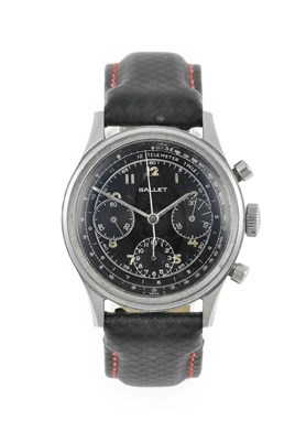 Lot 2351 - Gallet: A Rare "Multichron 12 Jim Clark"...