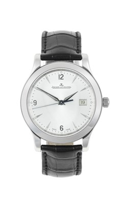 Lot 2384 - Jaeger LeCoultre: A Stainless Steel Automatic...