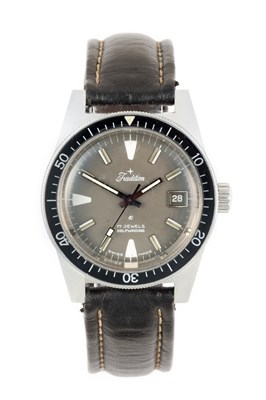 Lot 2485 - Tradition: A Stainless Steel Automatic...