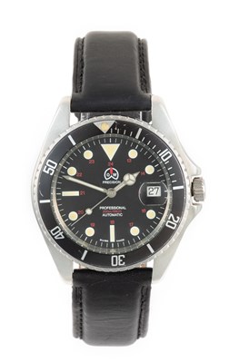 Lot 2506 - Ollech & Wajs: A Stainless Steel Automatic...