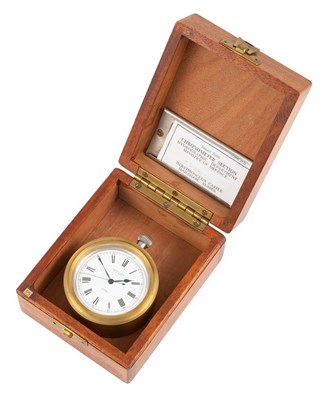 Lot 2475 - Ulysse Nardin: A Military Silver Centre...