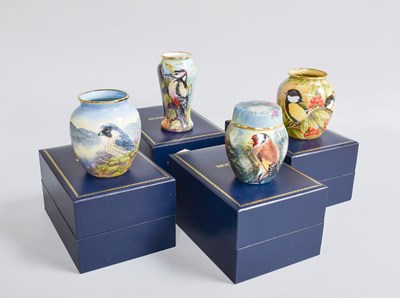 Lot 229 - Four Modern Moorcroft Enamels, including a...