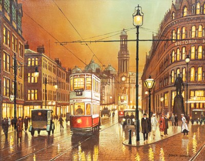 Lot 1125 - Steven Scholes (b.1952) "Victoria Street,...