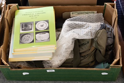Lot 260 - A Box of Camera Equipment, together with...