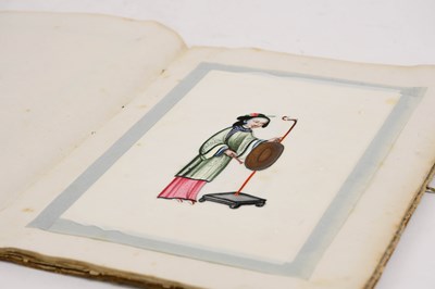 Lot 86 - Chinese School (19th century) Studies of...