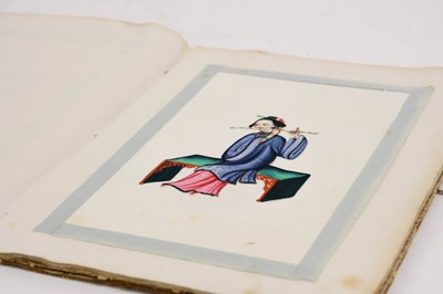 Lot 86 - Chinese School (19th century) Studies of...