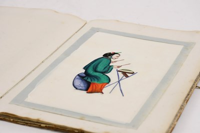 Lot 86 - Chinese School (19th century) Studies of...