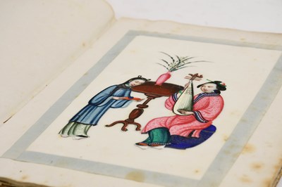 Lot 86 - Chinese School (19th century) Studies of...