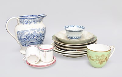 Lot 290 - 18th Century and Later Porcelain, including an...