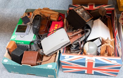 Lot 295 - Two Boxes of Vintage Photographic Items and...