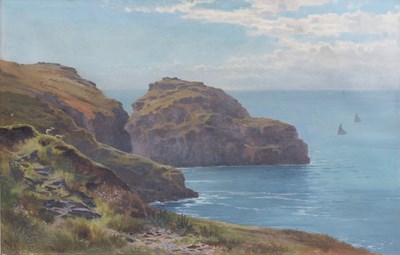 Lot 1006 - Arthur Bevan Collier (1832-1908) "The Lye Rock...
