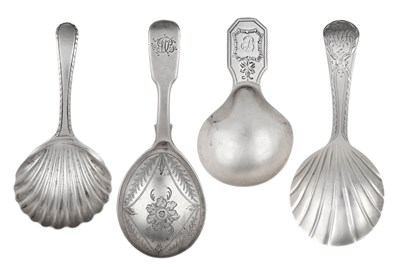 Lot Four George III or George IV Silver...