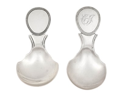 Lot A George III and a George IV Silver...