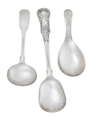 Lot Three George III Provincial Silver...