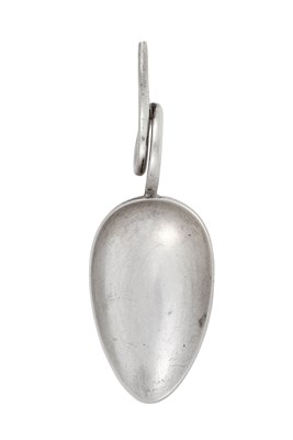 Lot A George IV Scottish Silver Caddy-Spoon, by...