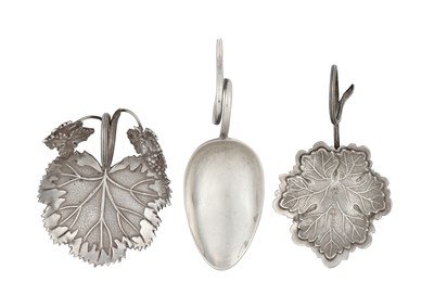Lot 73 - Three George IV or Victorian Silver...