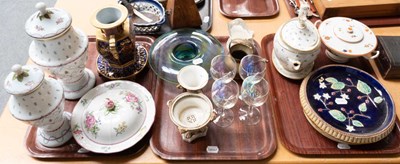 Lot 257 - Assorted 19th Century and Later Ceramics and...