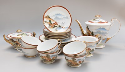 Lot 279 - A Japanese Porcelain Tea Set, together with...