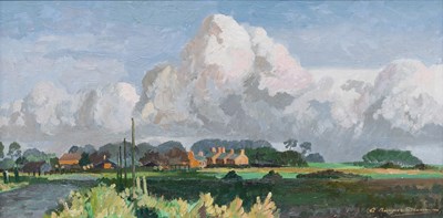 Lot 1041 - Alfred Burgess Sharocks (1919-1988) Landscape...
