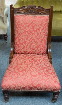 Lot 1220 - An Early 20th Century Nursing Chair