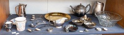 Lot 208 - A Collection of Assorted Silver and Silver...