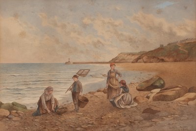 Lot 1070 - Kate E. Booth (19th Century) "Whitby from the...