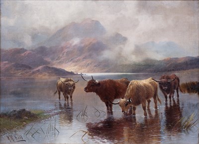 Lot 391 - Henry Robinson Hall (1859-1927) "Highland...