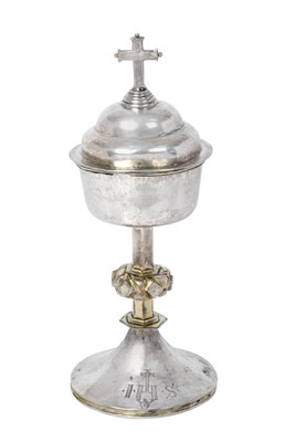 Lot An Elizabeth I Parcel-Gilt Silver Ciborium and Cover