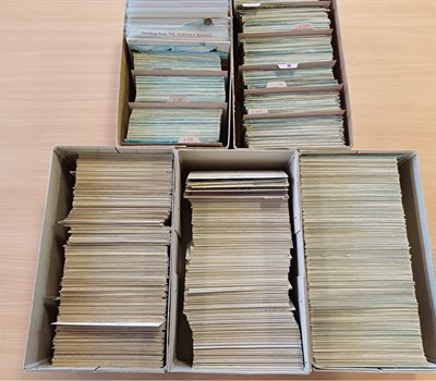 Lot 153 - Salmon Series Postcards, a large collection of...
